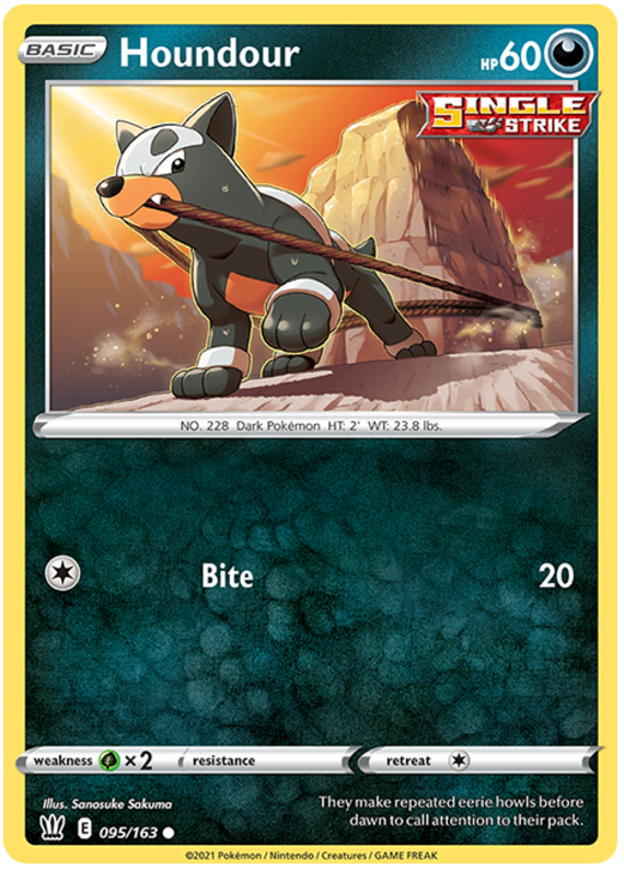 Houndour (095/163) [Sword & Shield: Battle Styles]