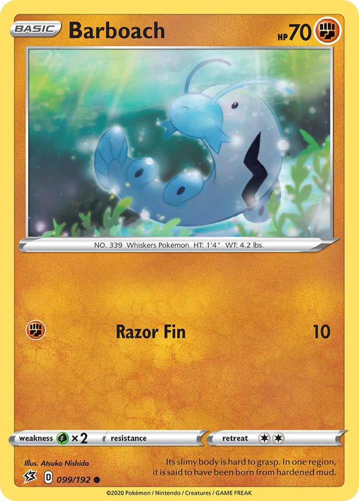 Barboach (099/192) [Sword & Shield: Rebel Clash]