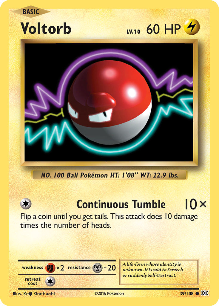 Voltorb (39/108) [XY: Evolutions]