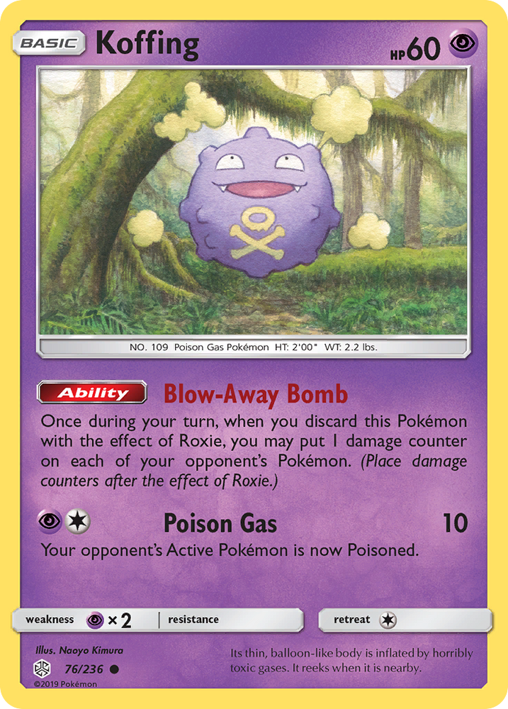 Koffing (76/236) [Sun & Moon: Cosmic Eclipse]