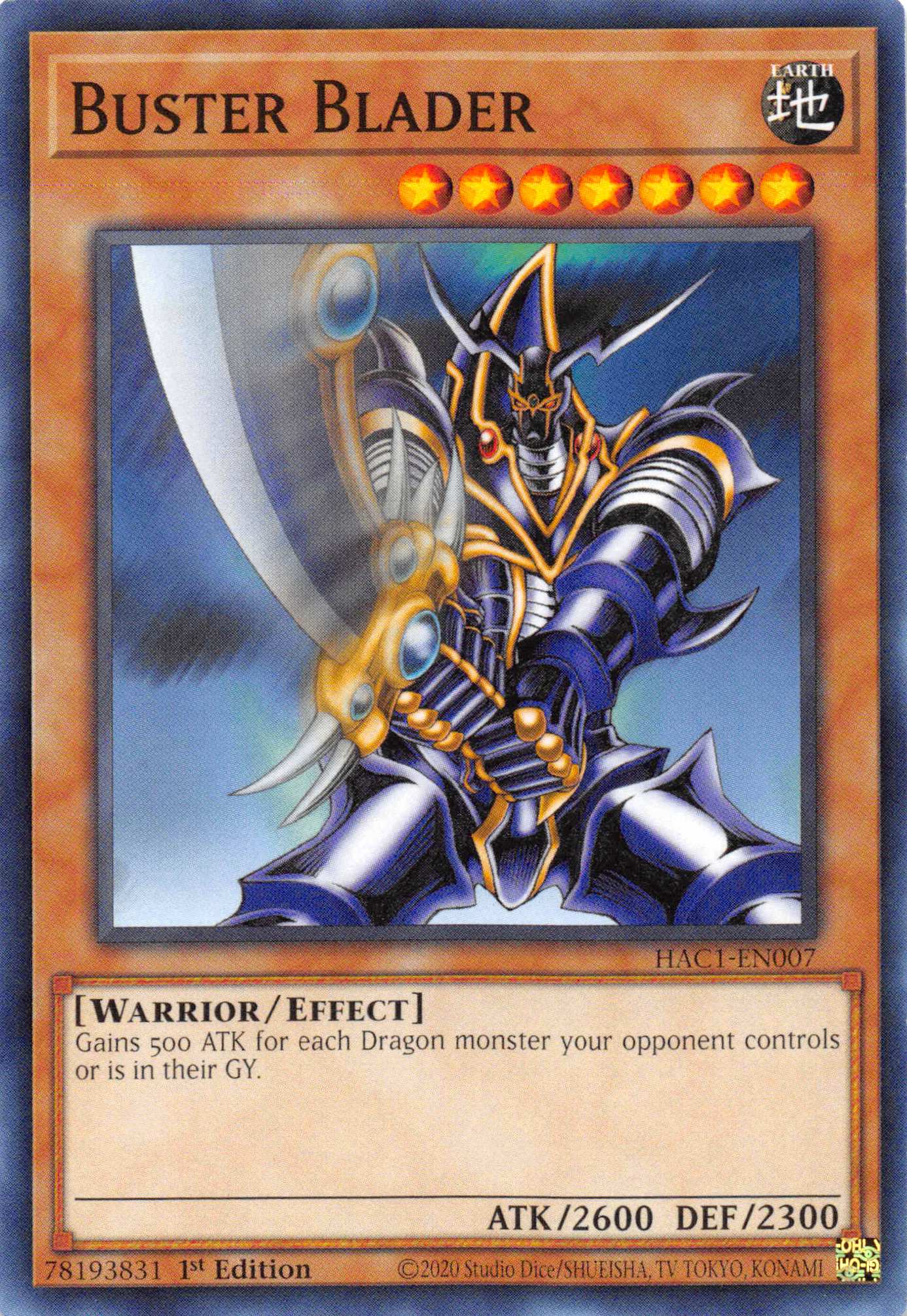 Buster Blader [HAC1-EN007] Common