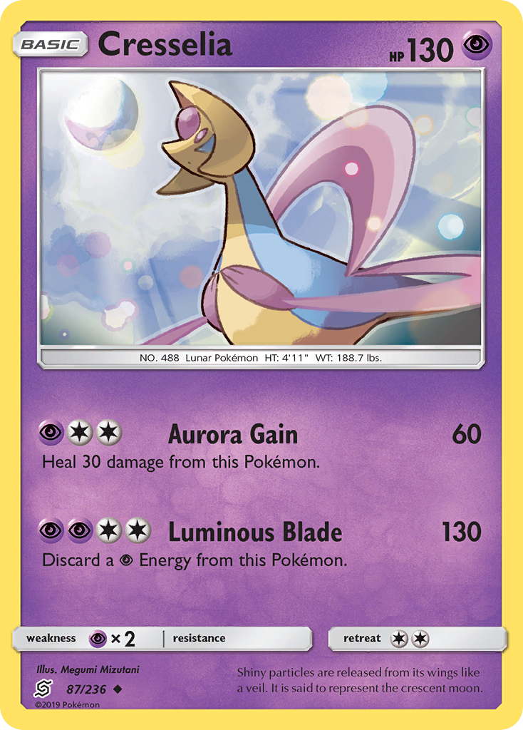 Cresselia (87/236) [Sun & Moon: Unified Minds]