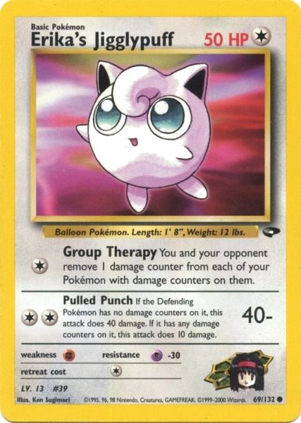 Erika's Jigglypuff (69/132) [Gym Challenge Unlimited]