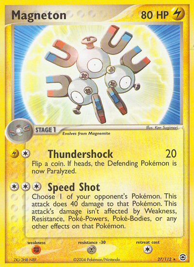 Magneton (27/112) [EX: FireRed & LeafGreen]