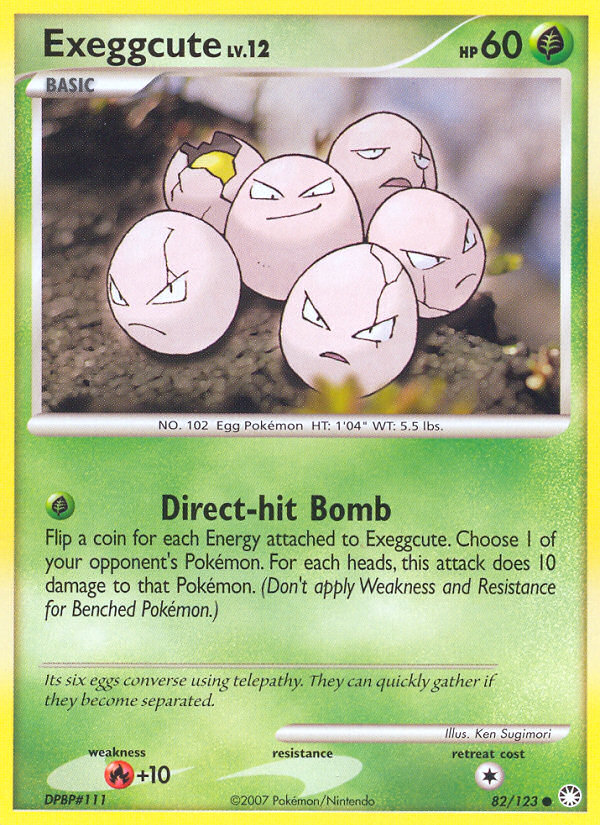 Exeggcute (82/123) [Diamond & Pearl: Mysterious Treasures]