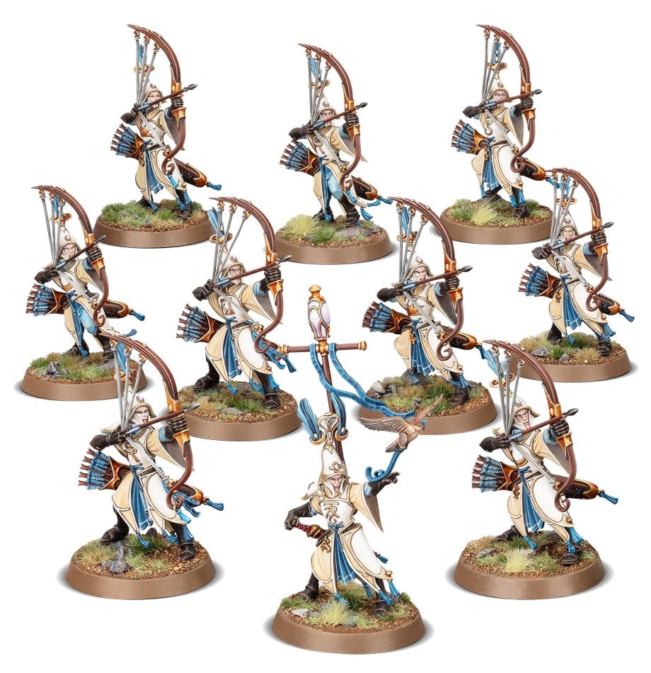 Warhammer Age of Sigmar Lumineth Realm-Lords - Vanari Auralan Sentinels