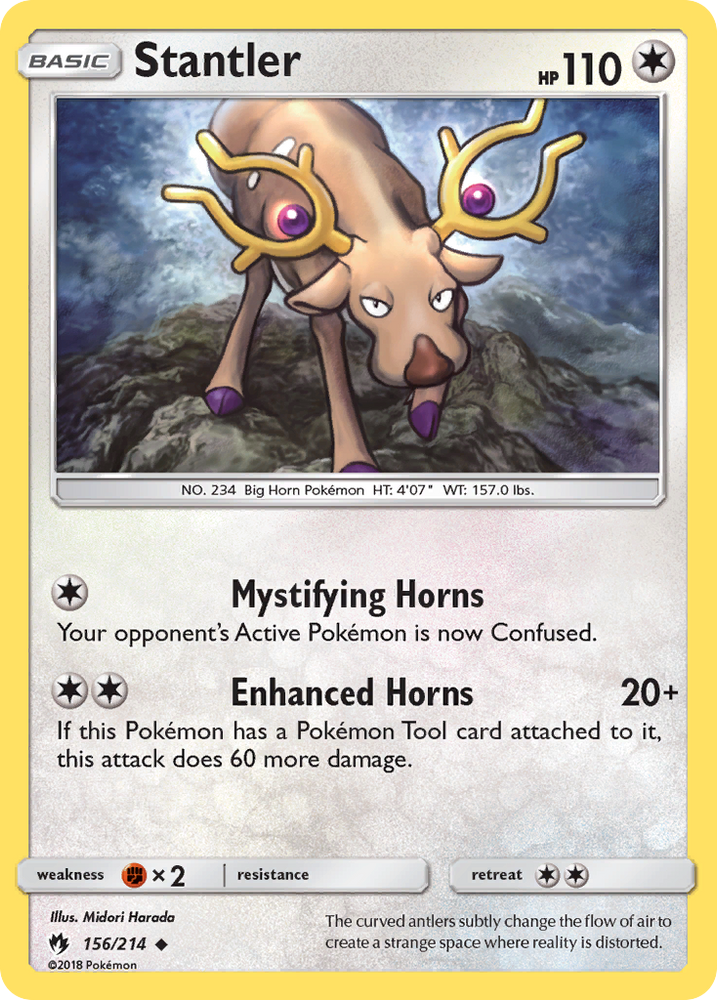 Stantler (156/214) [Sun & Moon: Lost Thunder]