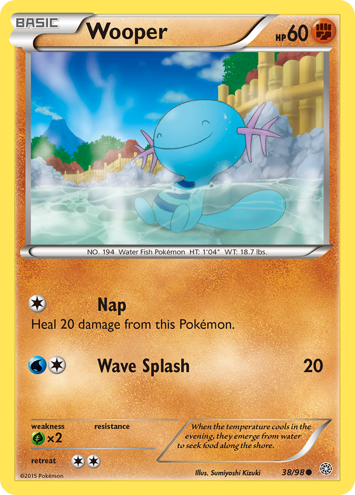 Wooper (38/98) [XY: Ancient Origins]